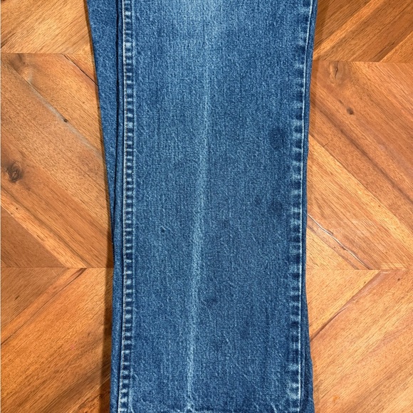 Wrangler 936DEN Jeans Made in USA 36x30 90s Rigid Denim Cowboy Fit - Picture 5 of 6